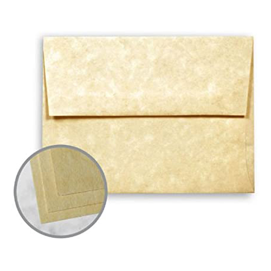 Wausau Paper® Astroparche Ancient Gold Vellum 60 lb. A-6 Envelopes 250 per Box